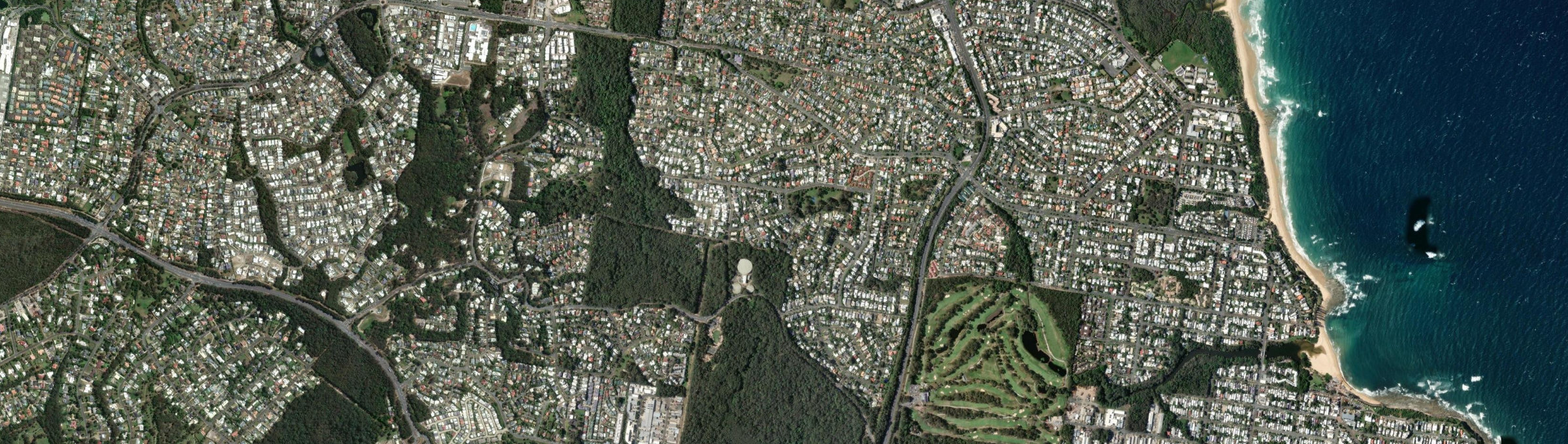 Aerial view of Aroona, QLD