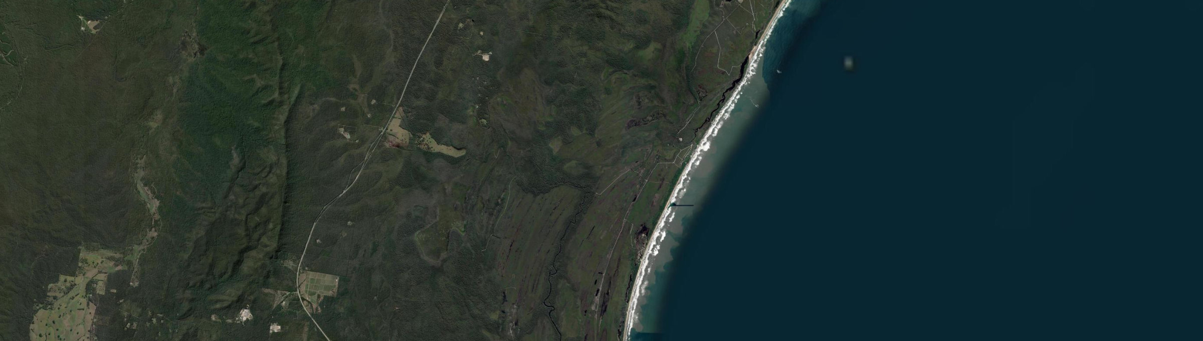 Aerial view of Esk (NSW), NSW
