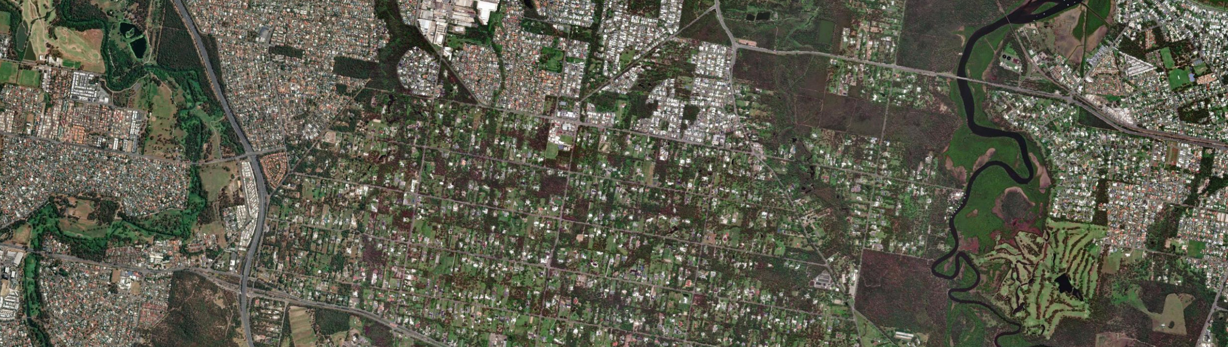 Aerial view of Gumdale, QLD