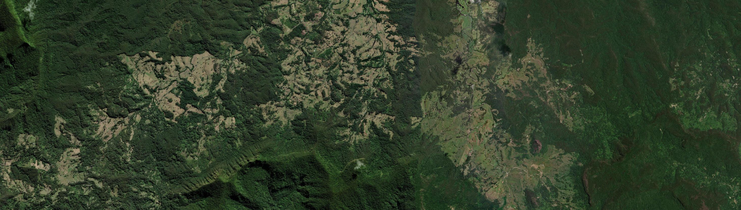 Aerial view of Midginbil, NSW