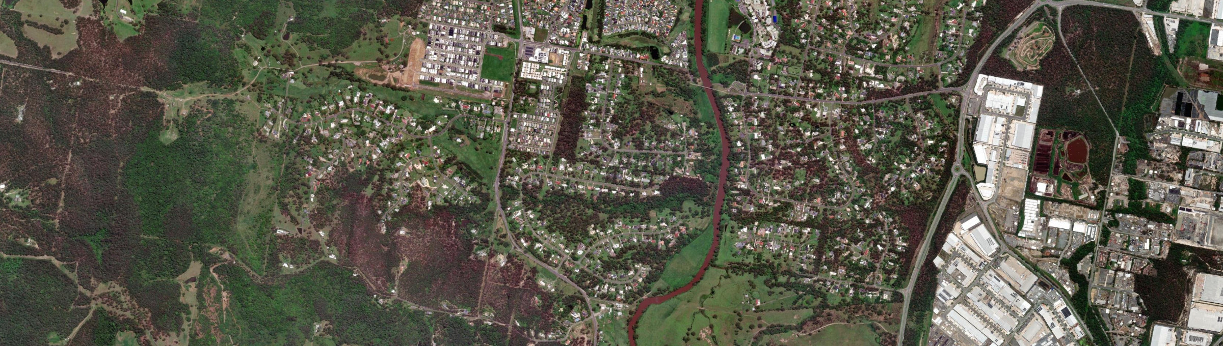 Aerial view of Bannockburn (Qld), QLD