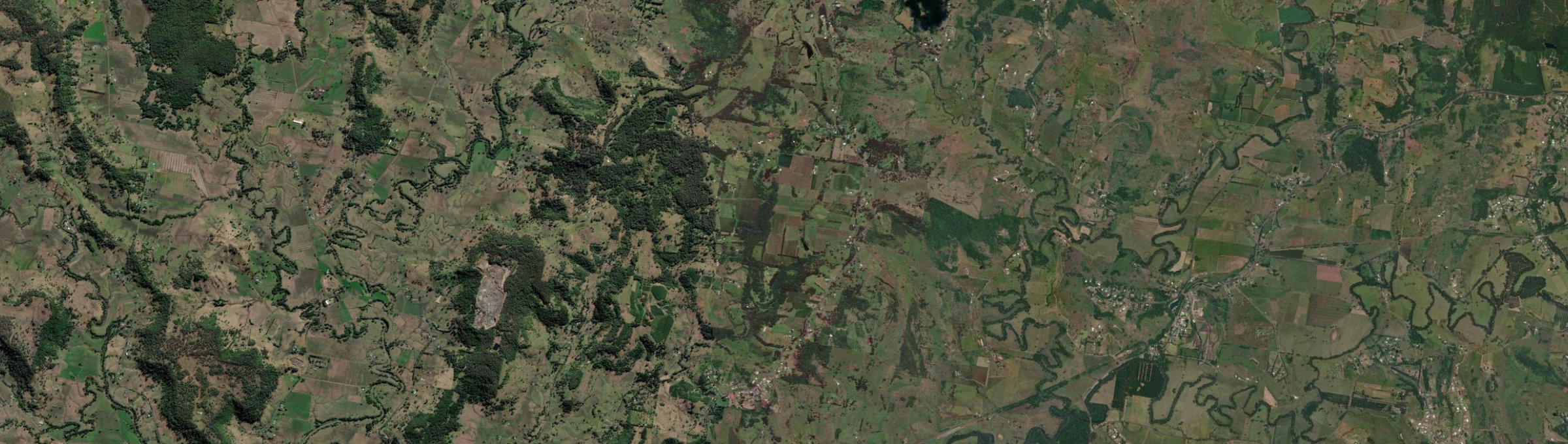 Aerial view of Tullera, NSW