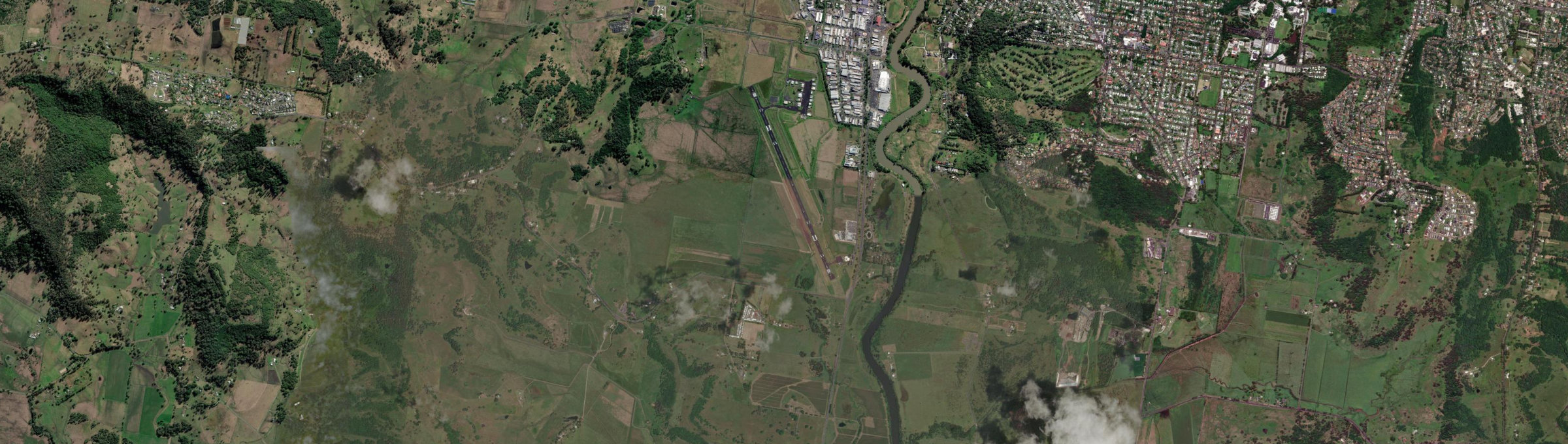 Aerial view of Loftville, NSW