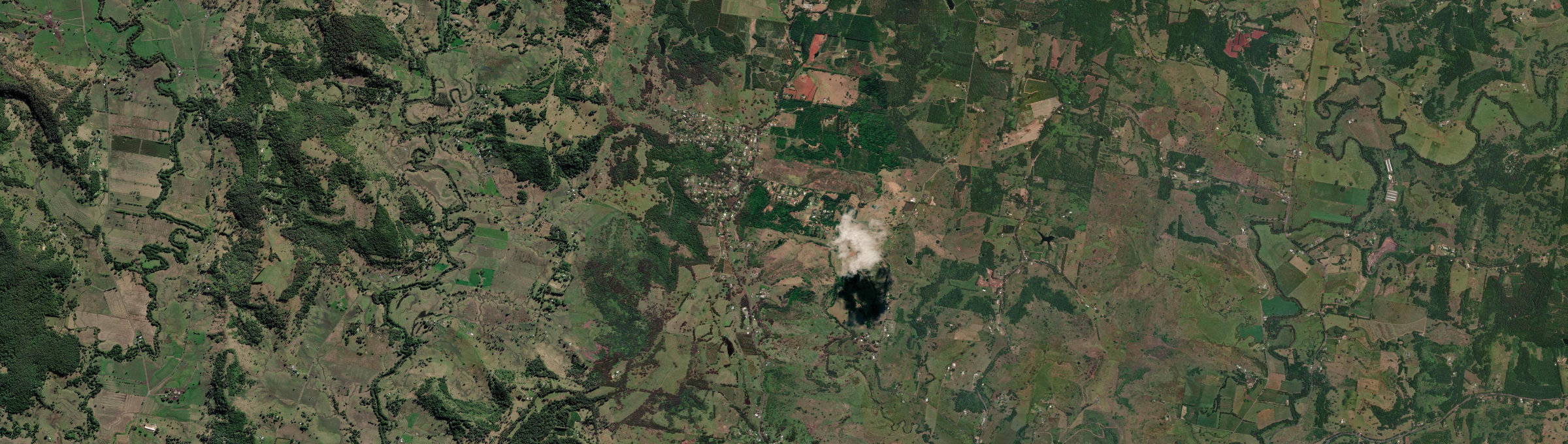 Aerial view of Modanville, NSW