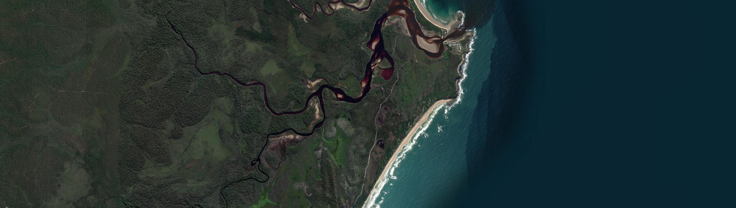 Aerial view of Sandon (NSW), NSW