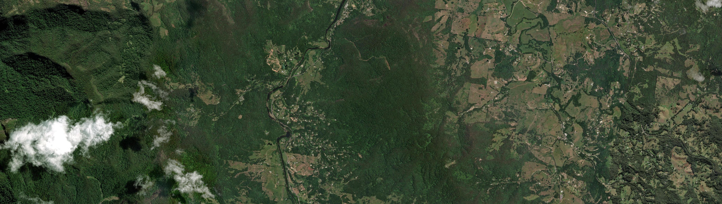 Aerial view of Dum Dum, NSW