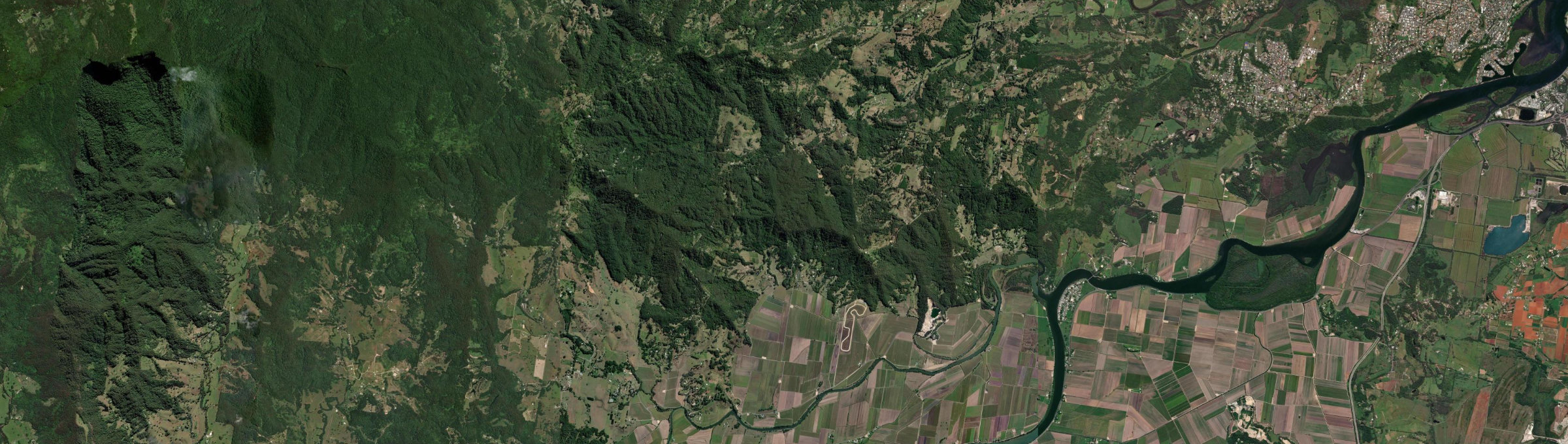 Aerial view of Urliup, NSW