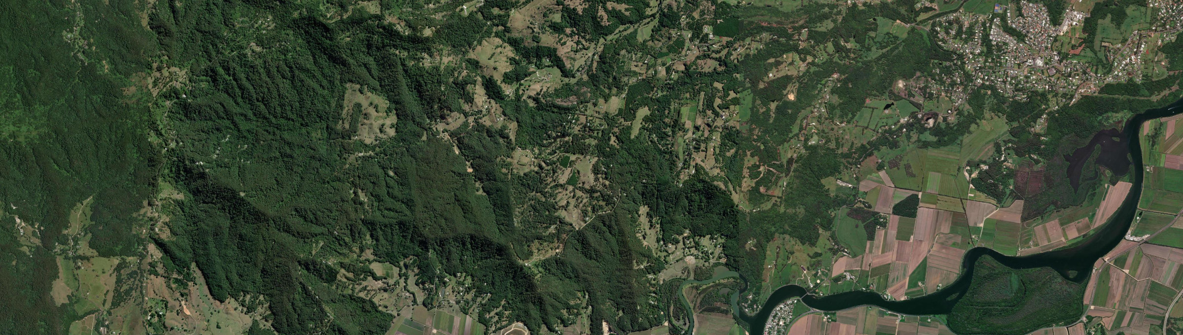 Aerial view of Upper Duroby, NSW