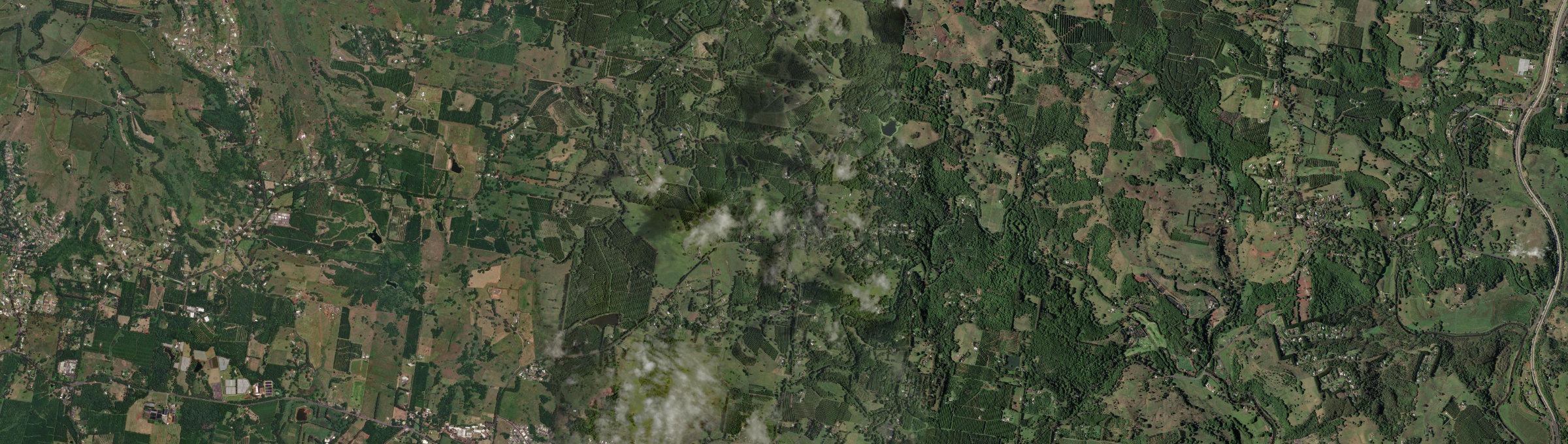 Aerial view of Alstonvale, NSW