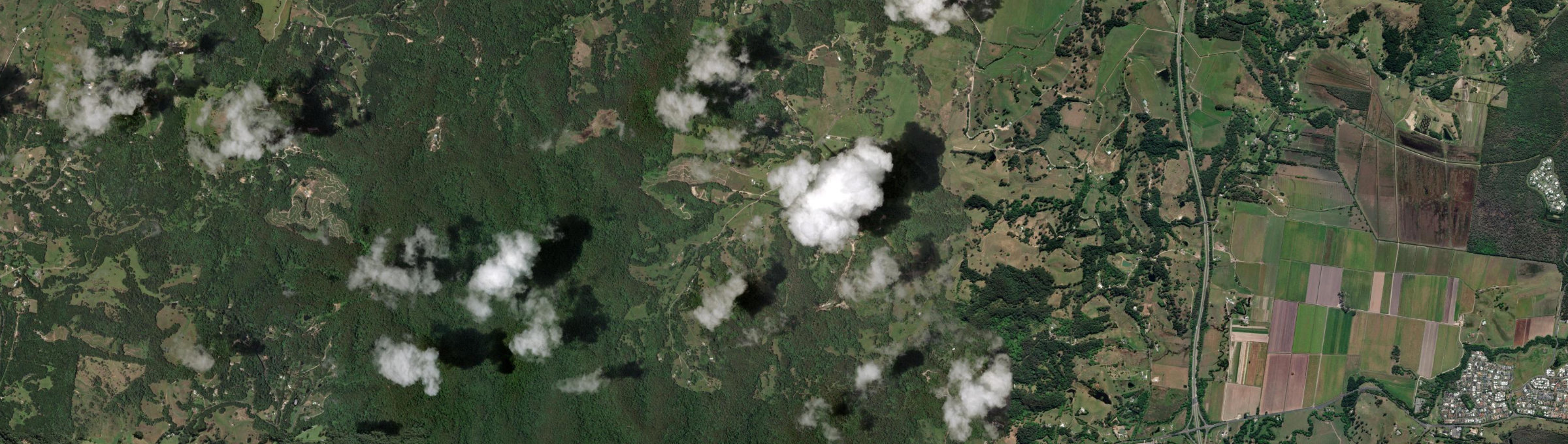 Aerial view of Palmvale, NSW