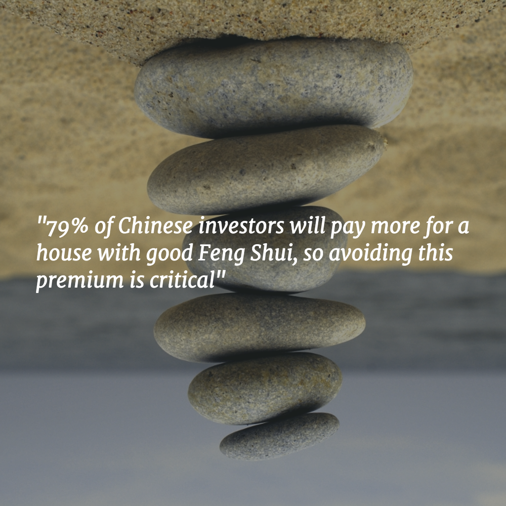 Avoiding the Feng Shui Premium is critical