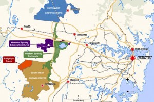 Badgery's Creek, the site of Sydney's new international airport. Infrastructure.gov.au
